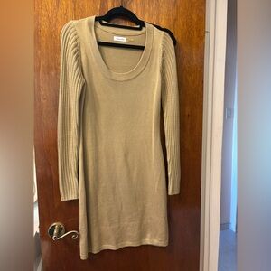 Calvin Klein Camel Knit Top